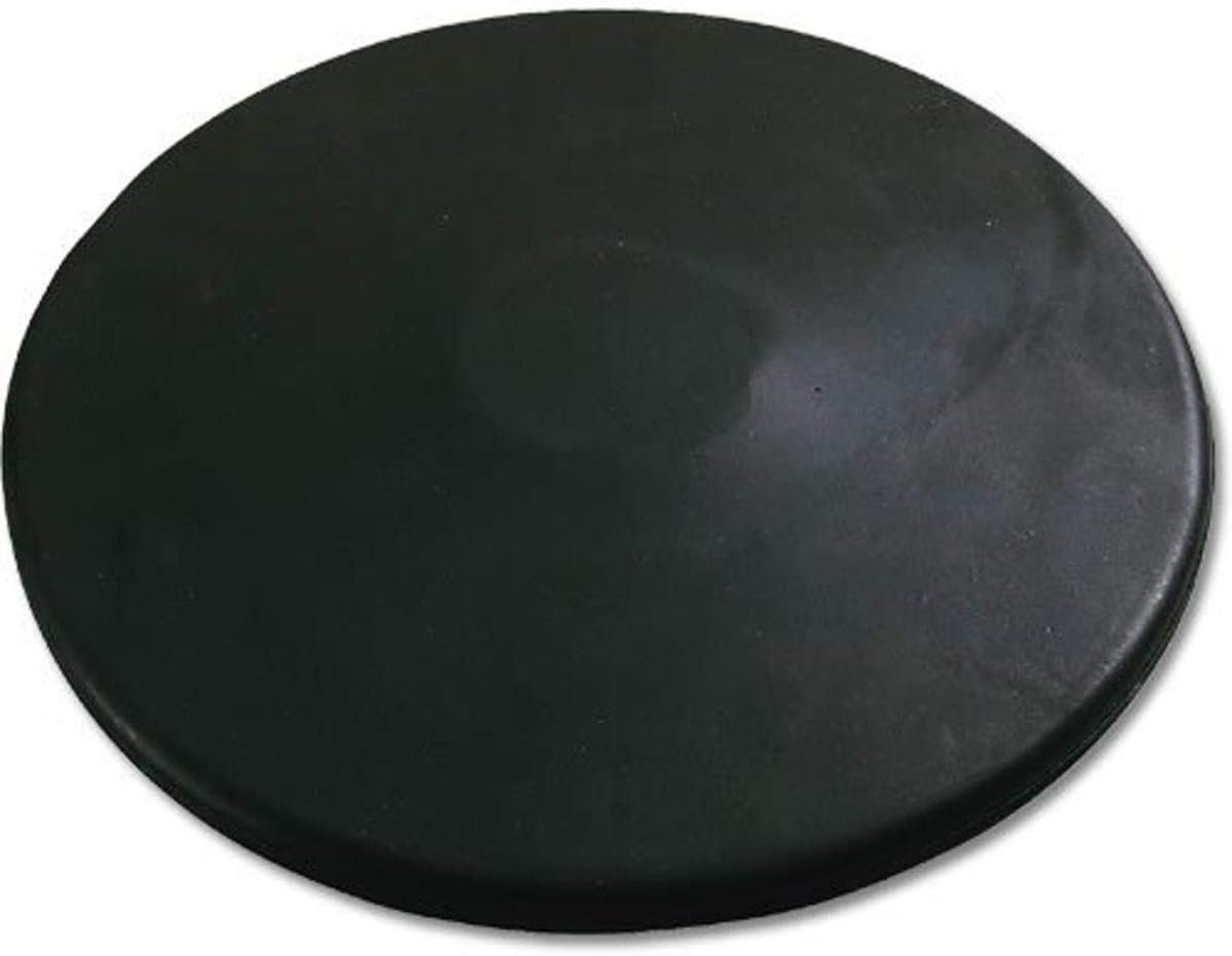 Black Rubber Discus - Practice 1 kilogram