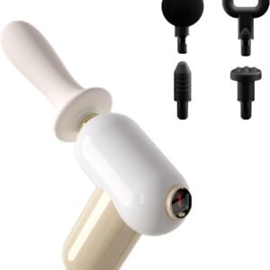Mini Massager Gun for Women Back Massage with 5 Massage Gun Heads Wand  Gun Attachments 8 Speeds Massage Gun Deep Tissue