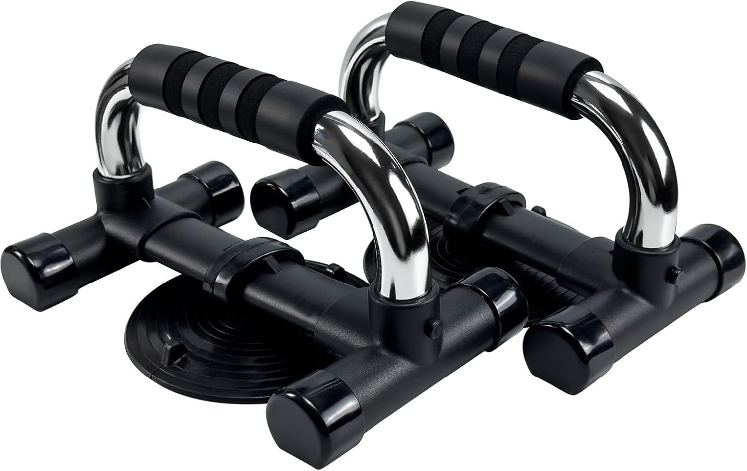 Push-Up Bar, Anti Slip Push Up Stand, Metal Push-Up Handles, Sponge Material Handle Cover, Cushioned Foam Grips, Family exercise