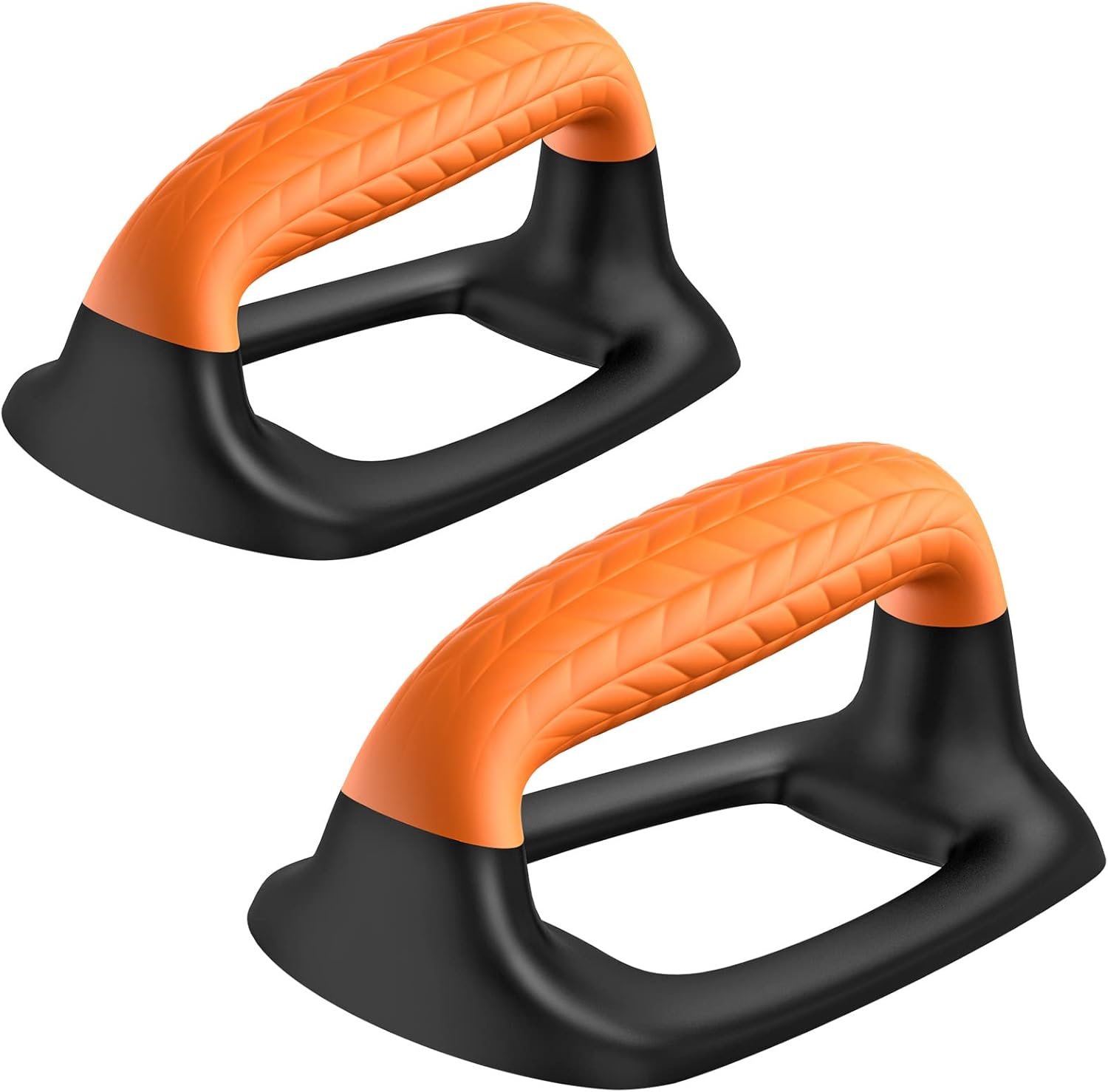 Push Up Bars Pushup Stands Handstand Bars, Soft Rubber Handle Provide Comfy Grip, Fit for Calisthenics, Fitness, Floor strength training, Stable and Sturdy Construction Support 500 lbs