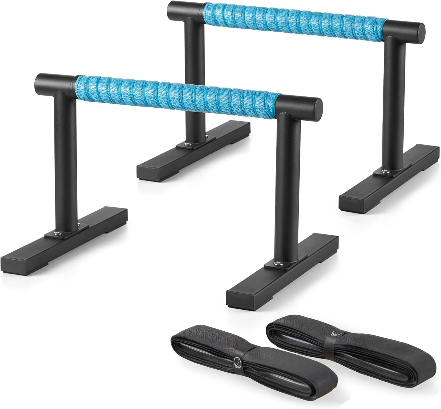 Strength Training Parallettes I-Sit Push Up Bars, Pushup Handles Calisthenics Equipment for Home Workout, Anti-slip Gymnastics Bars, Handstand & Dip Bar for Outdoor Exercise