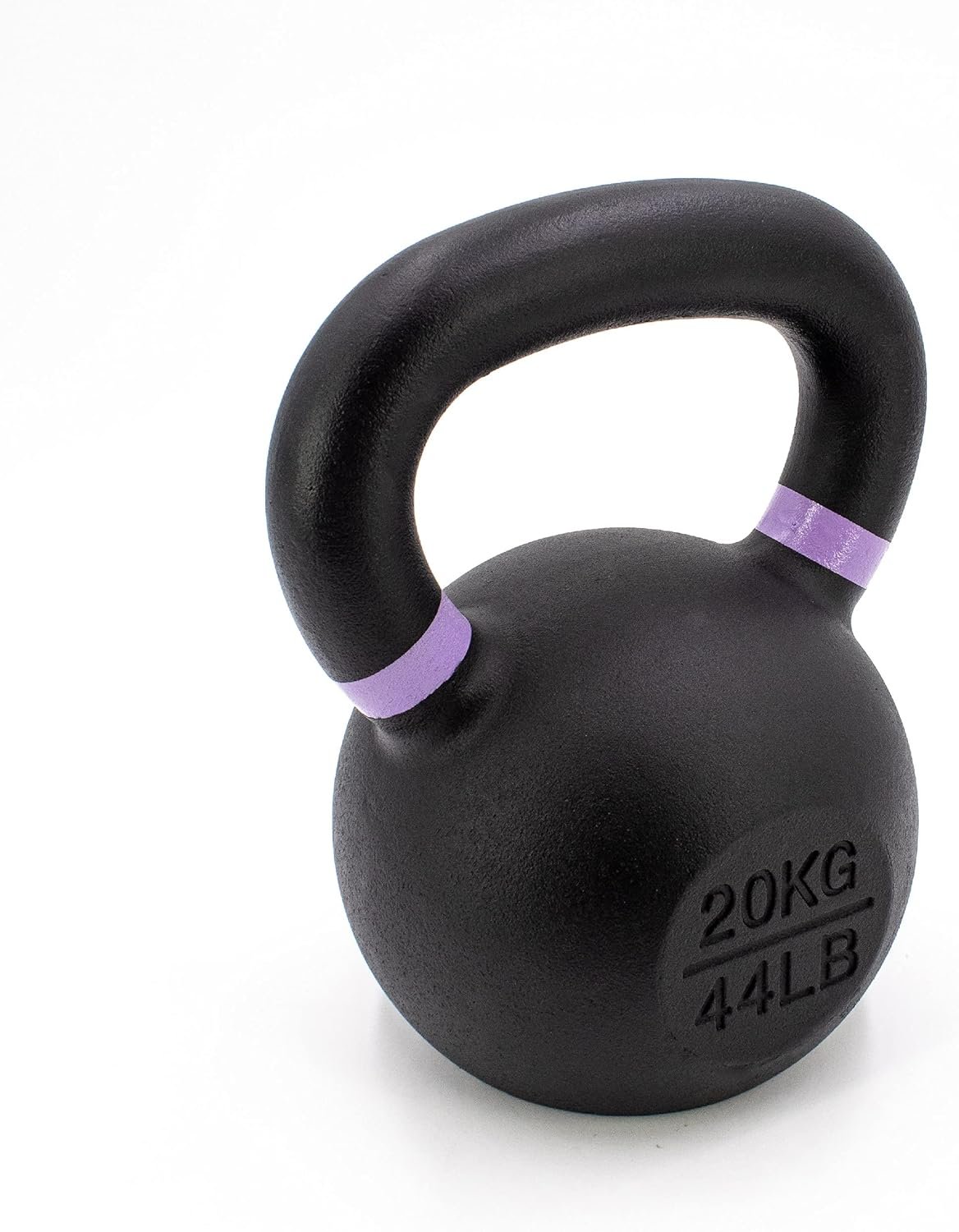 Cast Iron Kettlebell with LB and KG Markings - Premium Quality  Constructed from Cast Iron- Enhance Your Strength Training with this Versatile and Reliable Kettlebell